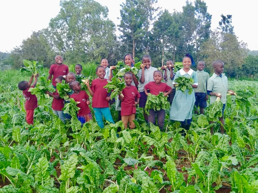 Maggie Kay Foundation garden program in Kenya